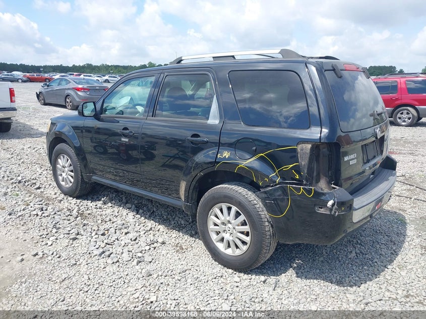 2010 Mercury Mariner Premier VIN: 4M2CN8HGXAKJ27448 Lot: 39598168