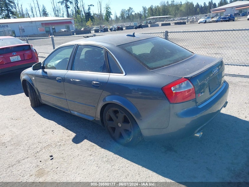 2005 Audi S4 4.2 VIN: WAUPL68E85A124864 Lot: 39598177