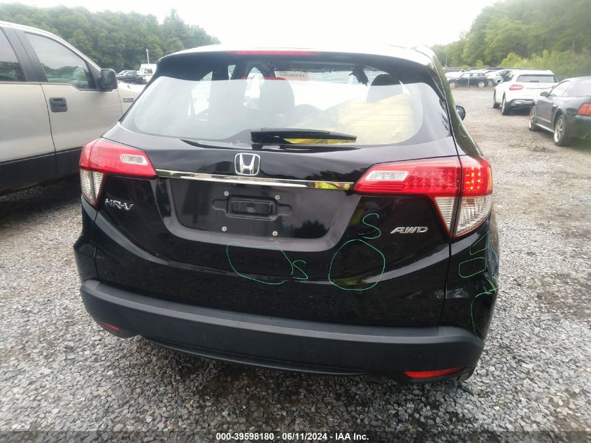 2019 Honda Hr-V Lx VIN: 3CZRU6H32KG714234 Lot: 39598180