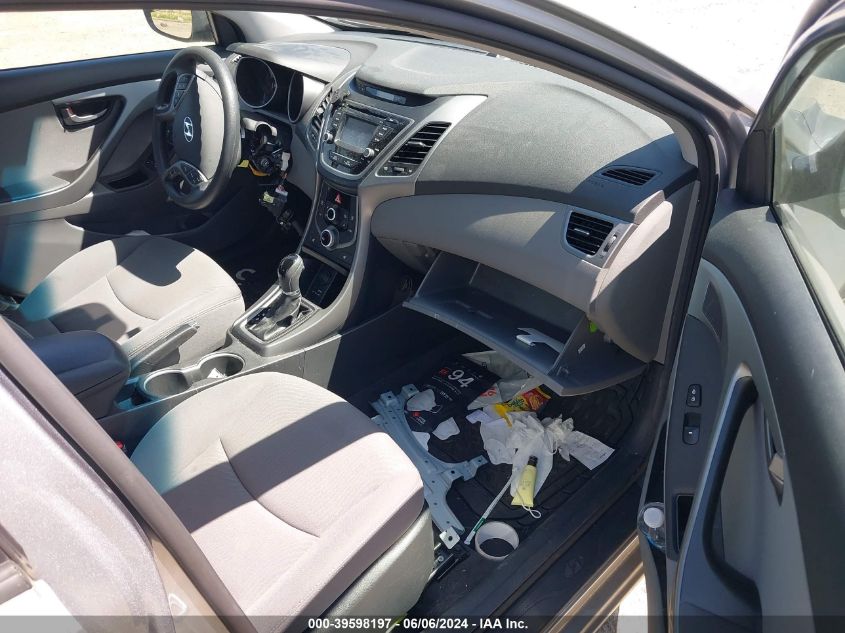 2014 HYUNDAI ELANTRA SE - KMHDH4AEXEU143299