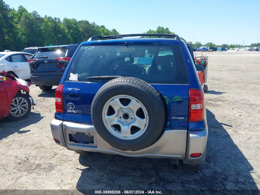 2004 Toyota Rav4 VIN: JTEHD20V640032595 Lot: 39598208