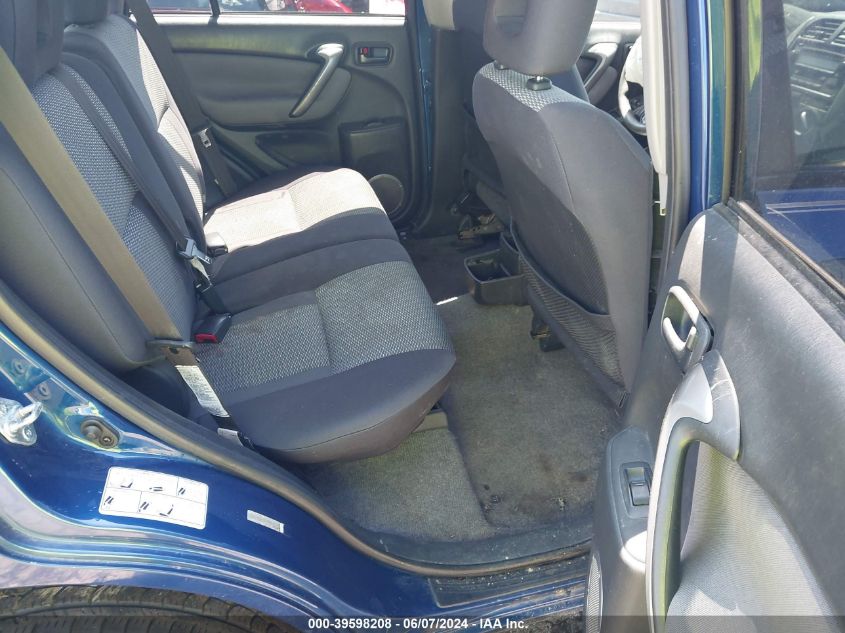 2004 Toyota Rav4 VIN: JTEHD20V640032595 Lot: 39598208