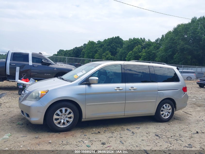 2008 Honda Odyssey Ex-L VIN: 5FNRL38758B051864 Lot: 39598214