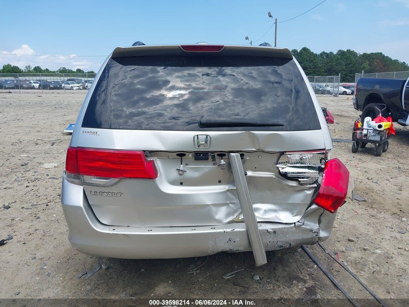 2008 Honda Odyssey Ex-L VIN: 5FNRL38758B051864 Lot: 39598214