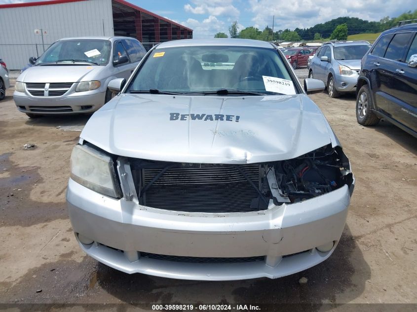 2010 Dodge Avenger R/T VIN: 1B3CC5FB6AN120787 Lot: 39598219