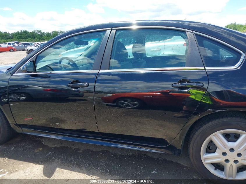 2014 Chevrolet Impala Limited Police VIN: 2G1WD5E33E1184949 Lot: 39598233