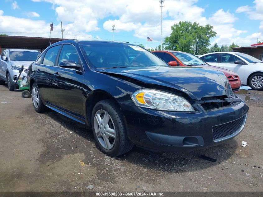 2014 Chevrolet Impala Limited Police VIN: 2G1WD5E33E1184949 Lot: 39598233