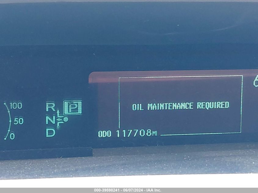 2010 Toyota Prius Ii VIN: JTDKN3DU5A0013353 Lot: 39598241