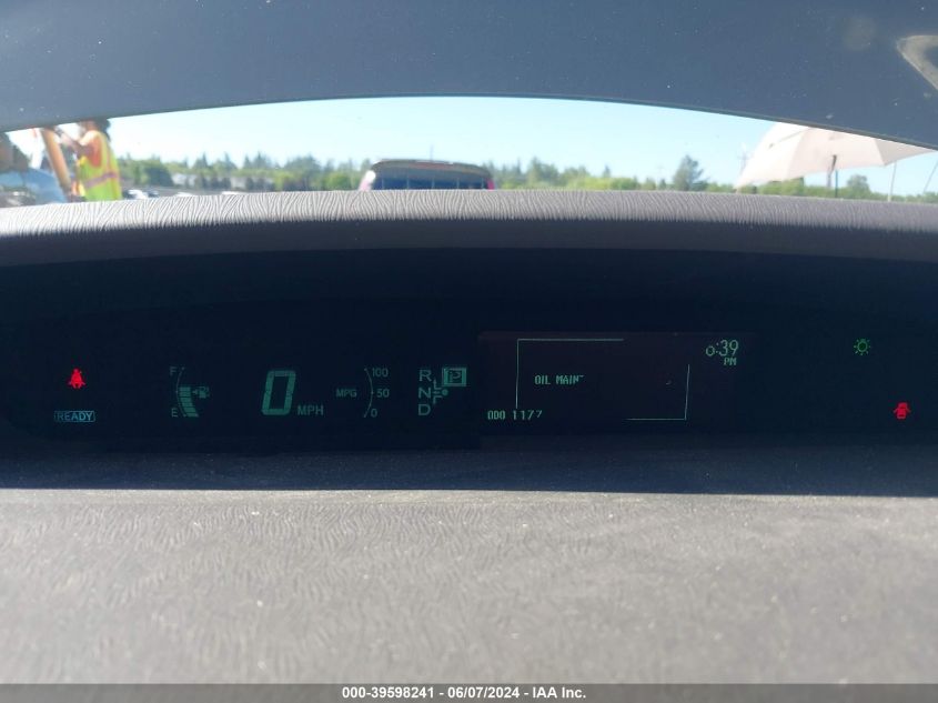 2010 Toyota Prius Ii VIN: JTDKN3DU5A0013353 Lot: 39598241