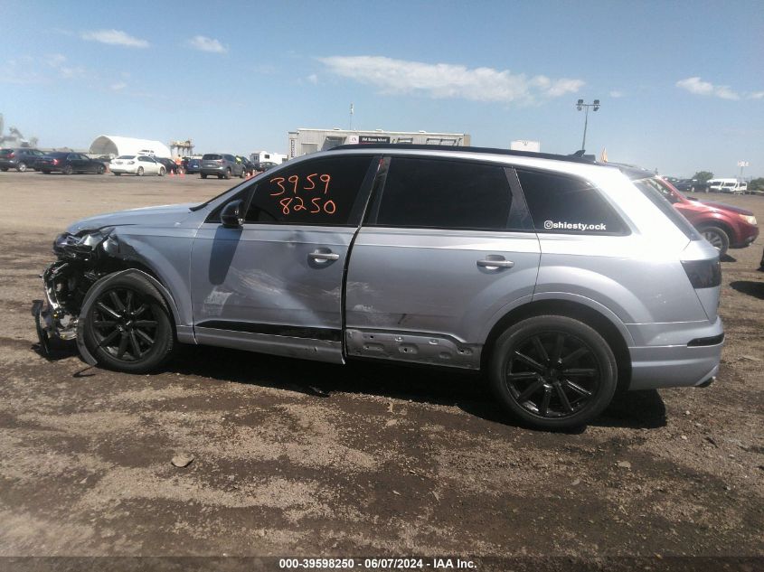 2019 Audi Q7 45 Premium VIN: WA1LHAF73KD048100 Lot: 39598250