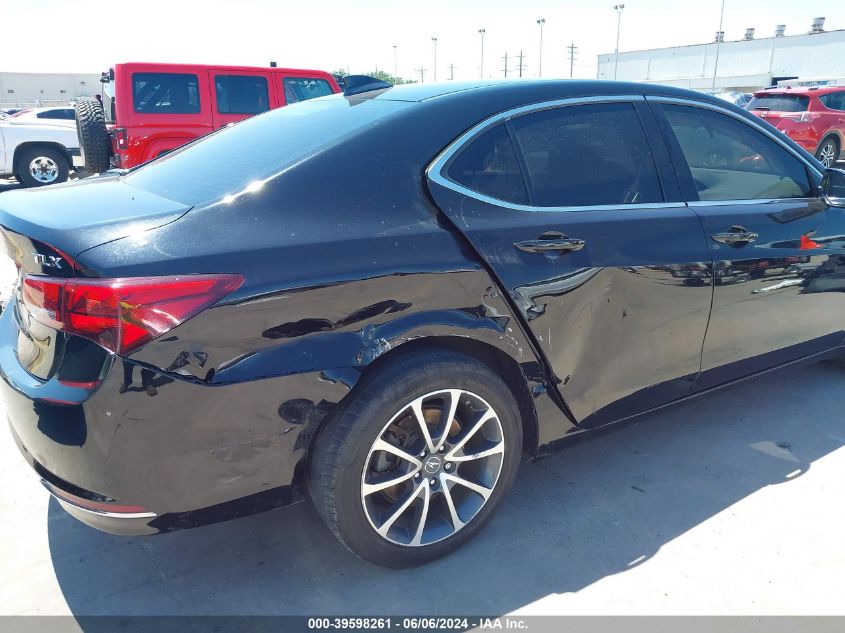 2015 Acura Tlx V6 VIN: 19UUB2F33FA022202 Lot: 39598261