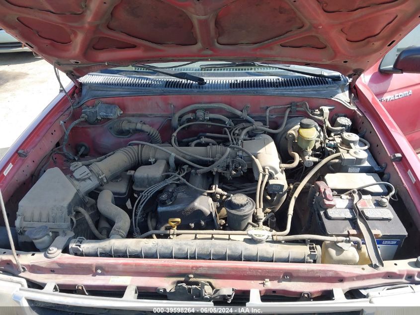 1998 Toyota Tacoma VIN: 4TANL42NXWZ158665 Lot: 39598264