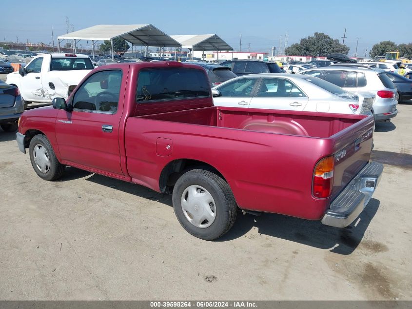 1998 Toyota Tacoma VIN: 4TANL42NXWZ158665 Lot: 39598264