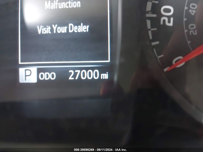 2020 Toyota Tacoma Sr VIN: 3TYSX5EN3LT000442 Lot: 39598269