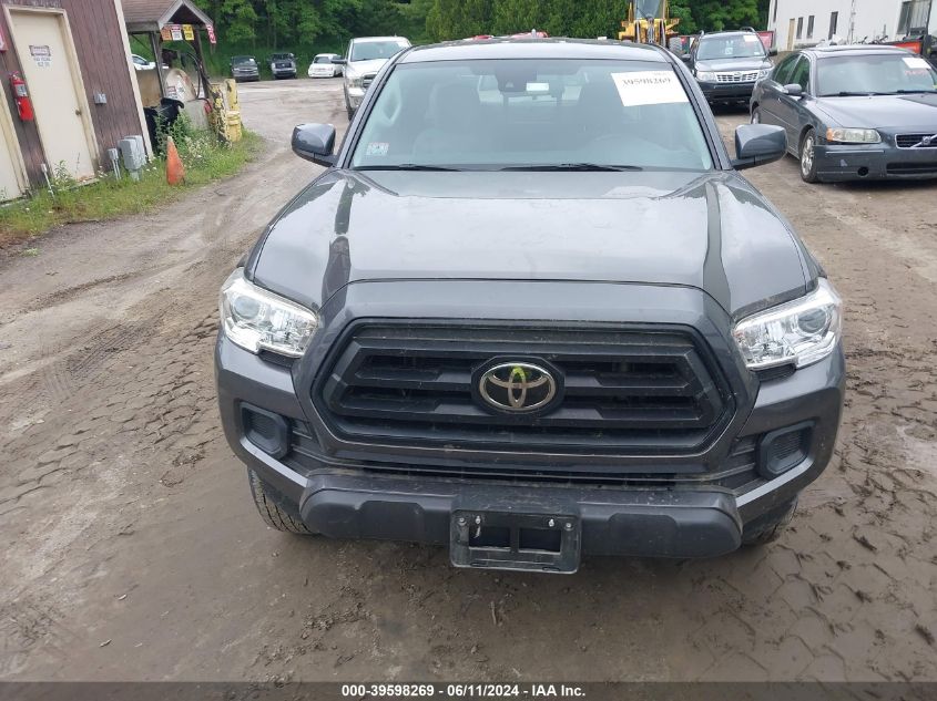 2020 Toyota Tacoma Sr VIN: 3TYSX5EN3LT000442 Lot: 39598269