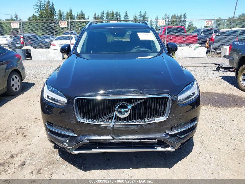 2018 Volvo Xc90 T6 Momentum VIN: YV4A22PK4J1198091 Lot: 39598273