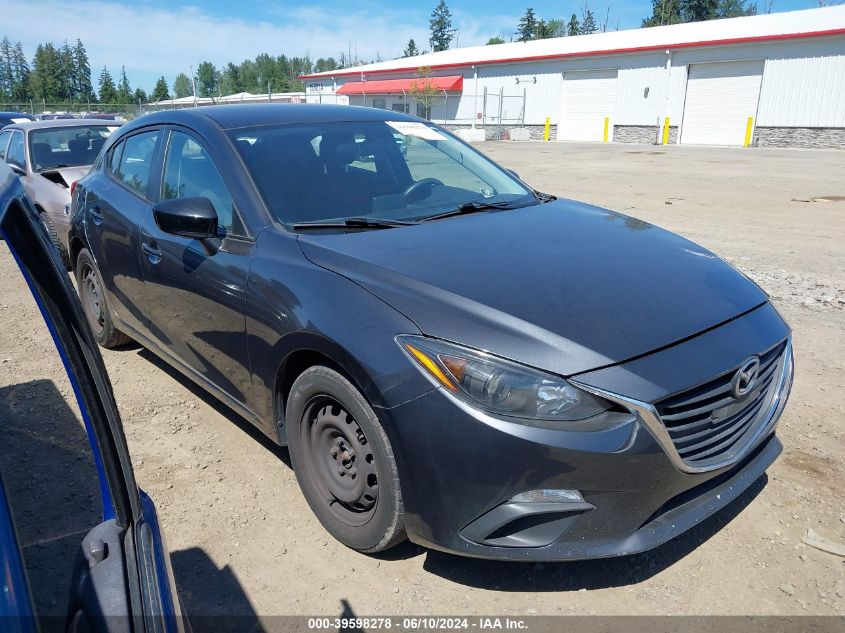 2015 MAZDA MAZDA3 I SPORT - JM1BM1K78F1251235