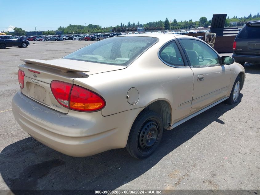 2004 Oldsmobile Alero Gl1 VIN: 1G3NL12EX4C177235 Lot: 39598285