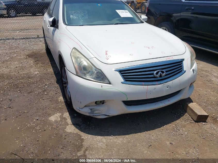 2013 Infiniti G37 Journey VIN: JN1CV6AP7DM713038 Lot: 39598306