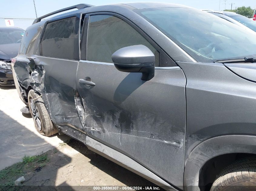 2022 Nissan Pathfinder Sv 2Wd VIN: 5N1DR3BA3NC216084 Lot: 39598307