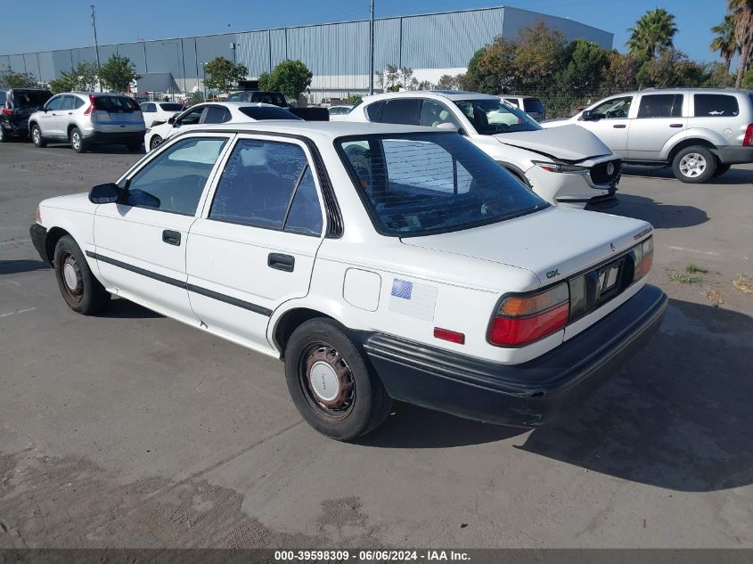 1990 Toyota Corolla Dlx VIN: JT2AE94A5L3308080 Lot: 39598309