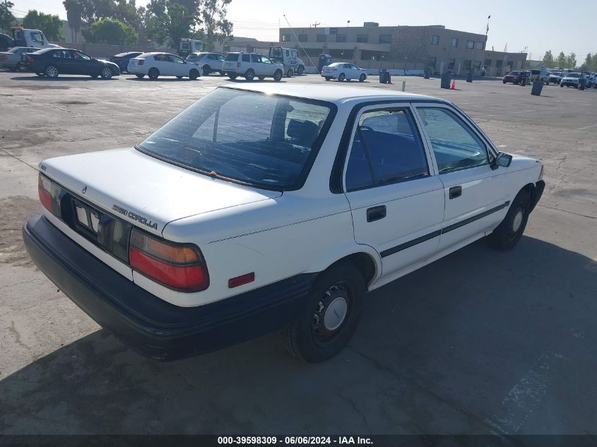 1990 Toyota Corolla Dlx VIN: JT2AE94A5L3308080 Lot: 39598309