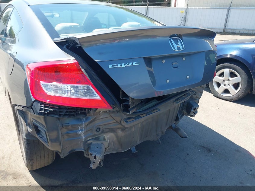 2012 Honda Civic Lx VIN: 2HGFG3B53CH521568 Lot: 39598314