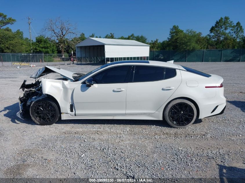 2021 Kia Stinger Gt-Line VIN: KNAE15LA6M6097841 Lot: 39598330