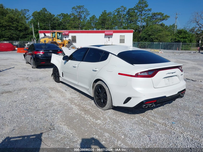 2021 Kia Stinger Gt-Line VIN: KNAE15LA6M6097841 Lot: 39598330