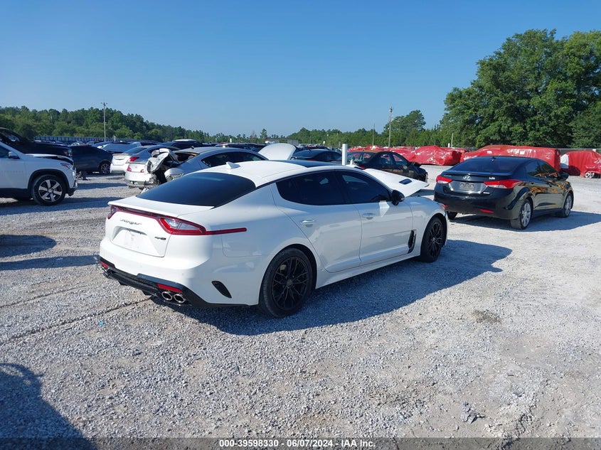 2021 Kia Stinger Gt-Line VIN: KNAE15LA6M6097841 Lot: 39598330