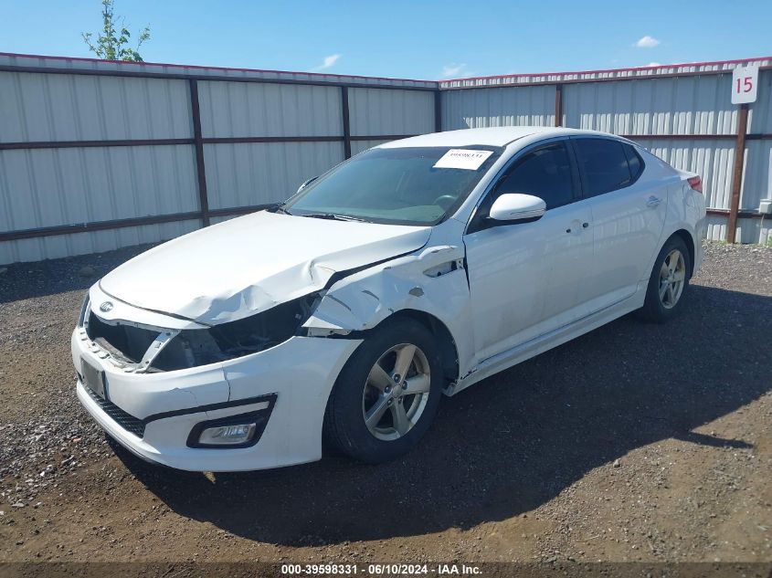 2015 Kia Optima Lx VIN: 5XXGM4A70FG503685 Lot: 39598331