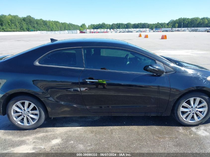 2014 Kia Forte Koup Ex VIN: KNAFX6A81E5222776 Lot: 39598333