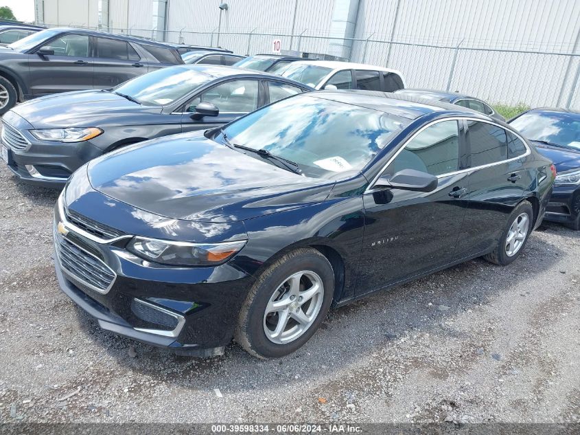 2018 Chevrolet Malibu Ls VIN: 1G1ZC5STXJF201690 Lot: 39598334