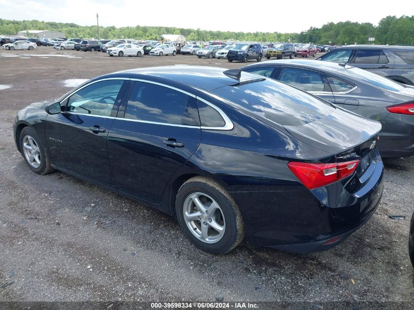 2018 Chevrolet Malibu Ls VIN: 1G1ZC5STXJF201690 Lot: 39598334