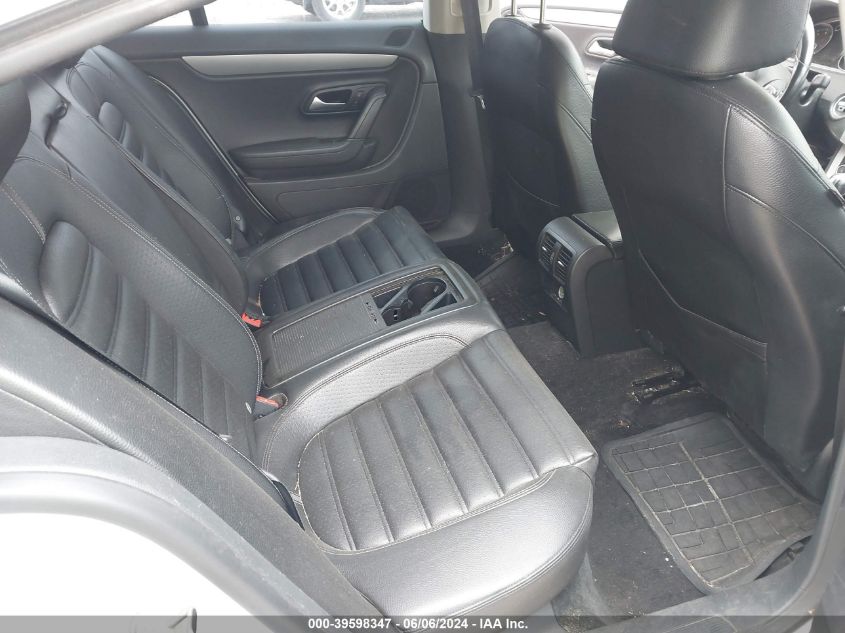 2012 Volkswagen Cc Sport VIN: WVWMN7AN2CE512646 Lot: 39598347