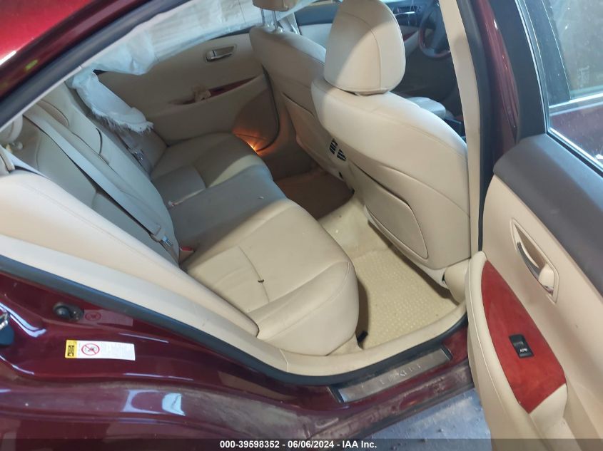 2008 Lexus Es 350 VIN: JTHBJ46G882228828 Lot: 39598352