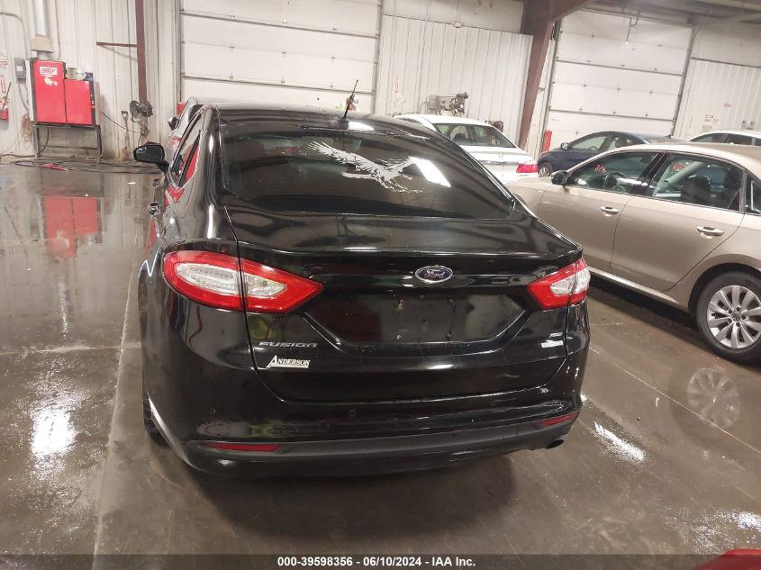 2016 Ford Fusion Se VIN: 3FA6P0HD1GR234516 Lot: 39598356