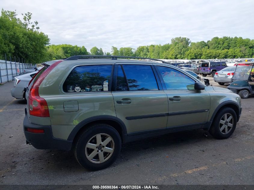 2004 Volvo Xc90 2.5T Awd VIN: YV1CZ59H941119216 Lot: 39598364