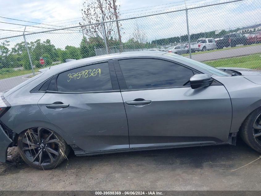 2018 Honda Civic Sport VIN: SHHFK7G44JU217896 Lot: 39598369