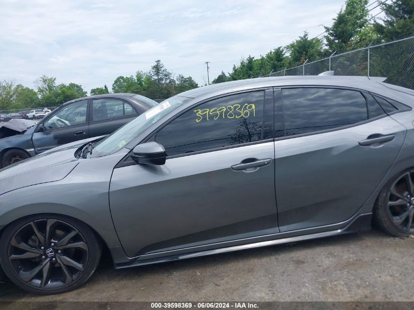 2018 Honda Civic Sport VIN: SHHFK7G44JU217896 Lot: 39598369
