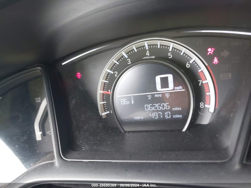 2018 Honda Civic Sport VIN: SHHFK7G44JU217896 Lot: 39598369