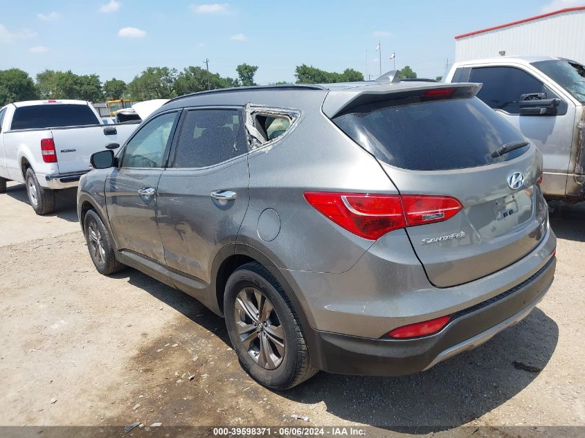 2013 Hyundai Santa Fe Sport VIN: 5XYZU3LB8DG115150 Lot: 39598371