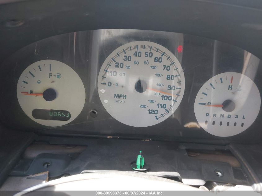 2003 Dodge Caravan Cv VIN: 1D4GP21323B334699 Lot: 39598373