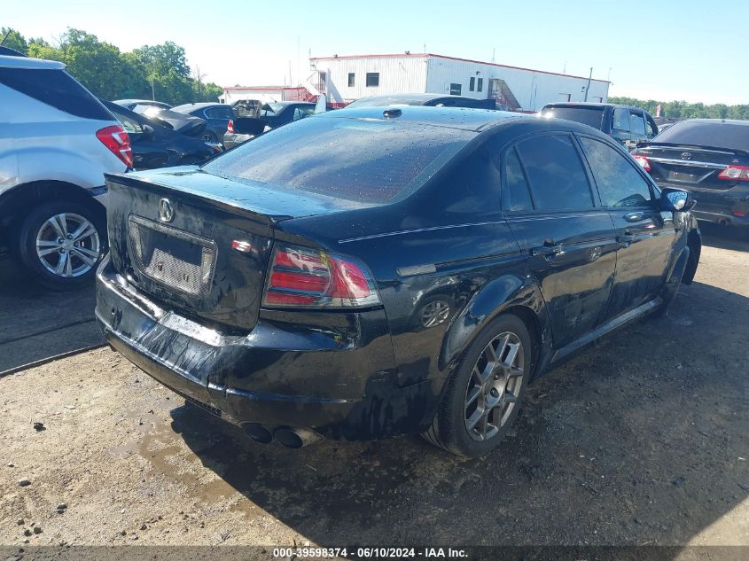 2007 Acura Tl Type S VIN: 1QUUA755A78002502 Lot: 39598374