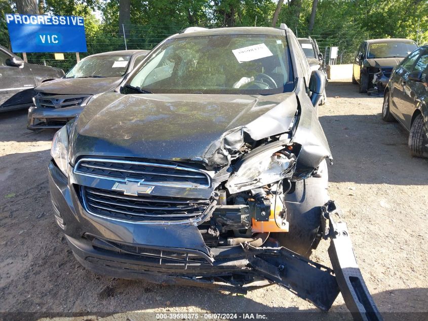 2016 Chevrolet Trax Lt VIN: 3GNCJLSB7GL280188 Lot: 39598375