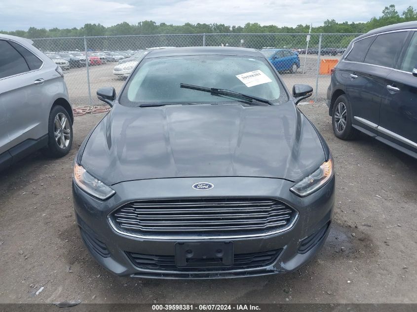 2016 Ford Fusion Se VIN: 3FA6P0H70GR288786 Lot: 39598381