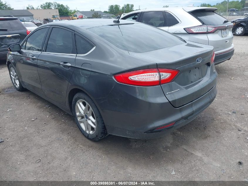 2016 Ford Fusion Se VIN: 3FA6P0H70GR288786 Lot: 39598381