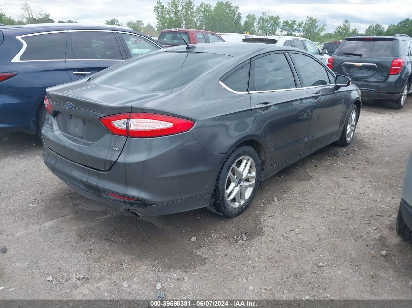 2016 Ford Fusion Se VIN: 3FA6P0H70GR288786 Lot: 39598381