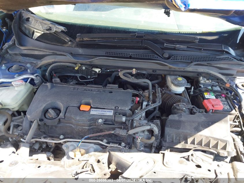 2018 Honda Civic Lx VIN: 19XFC2F58JE014737 Lot: 39598383