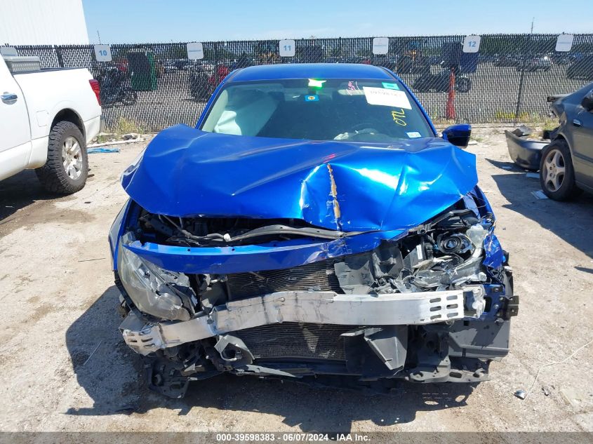 2018 Honda Civic Lx VIN: 19XFC2F58JE014737 Lot: 39598383